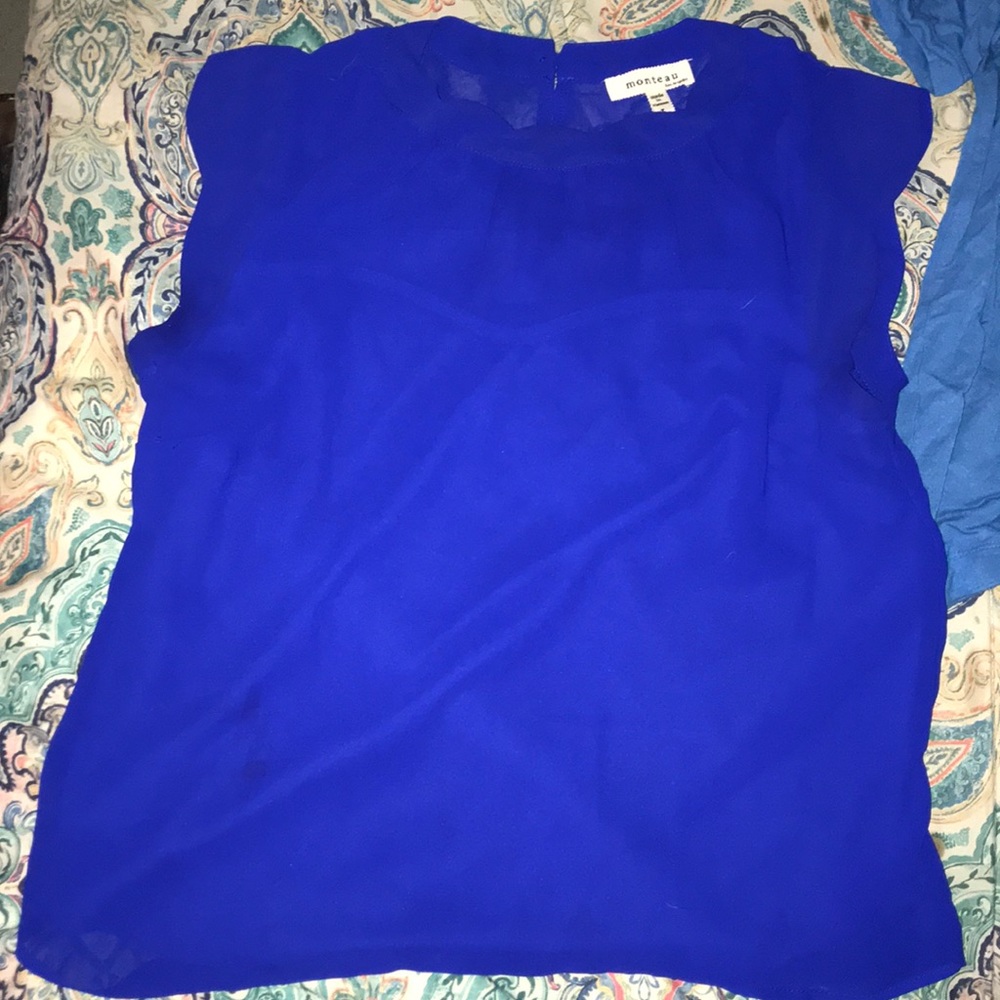 Bundled Blue Blouses